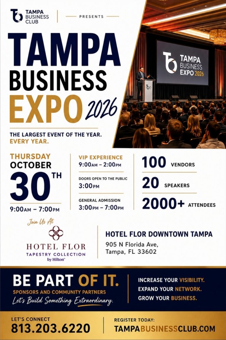 tampa business club flyers